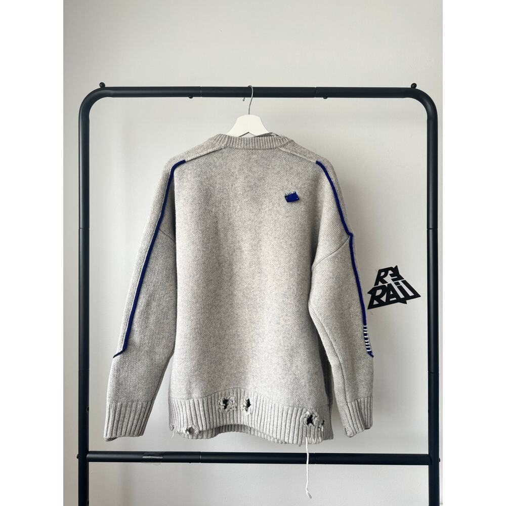 Zara X Ader Error Oversized Heavy Logo Wool Sweat… - image 2